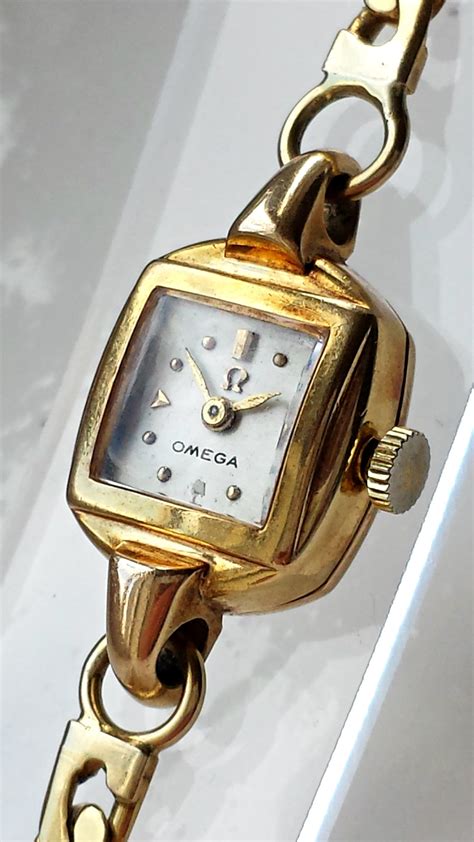 vintage omega lady's cocktail watch|vintage omega lady's bracelet.